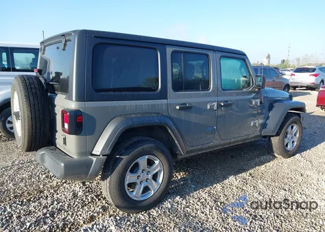 2018 Jeep Wrangler Unlimited Sport S 4X4 from USA, damaged, VIN 1C4HJXDG3JW253182